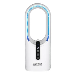 Επιτραπέζιος Ανεμιστήρας First Austria FA-5552-WI επαναφορτιζόμενος χωρίς πτερύγια με 3 ταχύτητες και φως