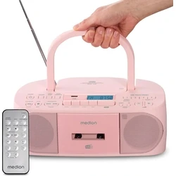 MEDION LIFE DRX-1 Plus Boombox ροζ