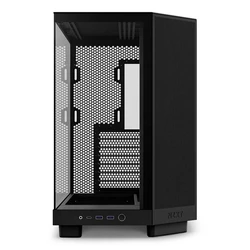NZXT H6 Flow - Κουτί Υπολογιστή Midi Tower ΜαύροΧΩΡΙΣ ΤΟ ΠΛΑΙΝΟ (ΣΠΑΣΜΕΝΟ) ΤΖΑΜΙ 
