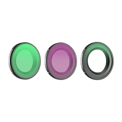 Φίλτρα Φακού Sunnylife 1/4\" 3 Τεμ Μαύρη Ομίχλη + CPL + ND16 για DJI Osmo Nano (ON-FI076)"