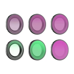 Sunnylife 6pcs Lens Filter Set for DJI Osmo Nano – 1/4 Black Mist + CPL + ND8 + ND16 + ND32 + ND64 (MPN: ON-FI081, EAN: 5905156100428)