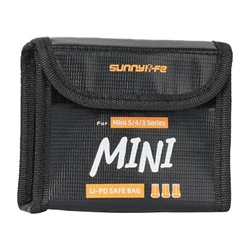 Sunnylife Τσάντα Μεταφοράς Μπαταρίας Μαύρη για DJI Mini 5 Pro 12x6.3x9.5εκ. N5P-DC085