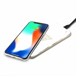Guess Wireless Charger GUWCP850TLWH white 1A