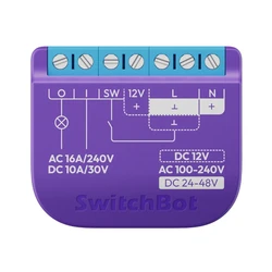Switchbot Smart Switch Wi-Fi & Bluetooth 16A W5502330