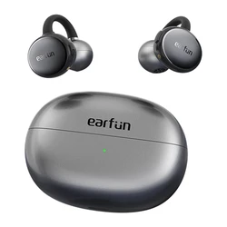 Earfun Clip In-ear Bluetooth Handsfree Ακουστικά με Αντοχή στον Ιδρώτα Μαύρα