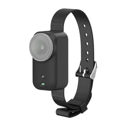 Puluz σιλικονούχο λουράκι / περιλαίμιο για DJI Osmo Nano (Μαύρο)