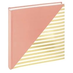 Walther Unite Photo Album 50 Leaves Salmon Pink FA-237-R 26x25 cm