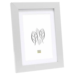 Κορνίζα Deknudt Ξύλινη Ασημί S66KD1 30x45 με Passepartout