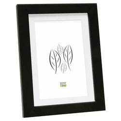 Κορνίζα Deknudt S66KF2 P1 30x45 Μαύρη Ξύλινη (με passepartout)