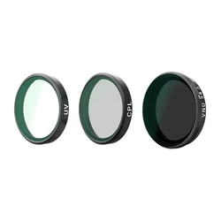 Telesin Σετ Φίλτρων CPL VND8 UV για DJI Osmo Action 6 (3 τεμ.)