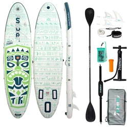 Funwater Inflatable SUP Board 3.2m Green SUPFW05D