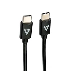 Καλώδιο USB C V7 V7USB2C-1M Μαύρο