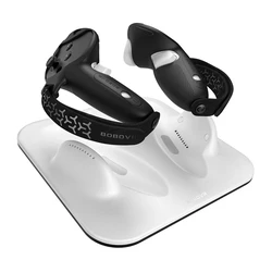 Bobovr CD3 Κιτ Φόρτισης Χειριστηρίων για Meta Quest 3 (Λευκό)