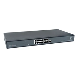 LevelOne Διακόπτης 8x10GE/4x10GSFP+ 19" Διαχειριζόμενος L3