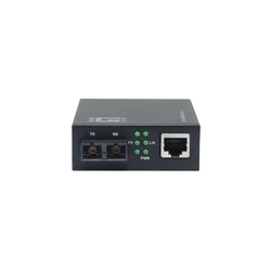 LevelOne Μετατροπέας Media RJ45->SC Gigabit MM Smart 850nm 500m (GVM-2001)