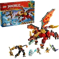 LEGO NINJAGO 71868 Wyldfyre's Transforming Dragon Mech
