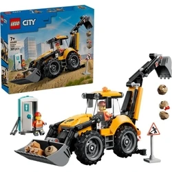 LEGO City Yellow Backhoe Loader (60480)