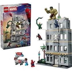 LEGO Super Heroes Marvel 76350 Epic Showdown: Spider-Man vs Hulk