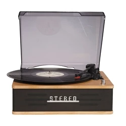 Denver VPB-262LW Πικάπ (Ξύλινο / Καφέ) με Bluetooth και ενσωματωμένα ηχεία