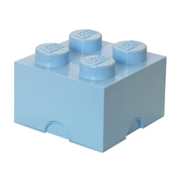 Κουτί Αποθήκευσης LEGO® 4 (ανοιχτό γαλάζιο)