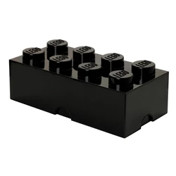 Lego Κουτί Αποθήκευσης Brick 8 - Μαύρο