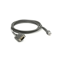 Zebra CBA-R08-S07ZBR Σειριακό Καλώδιο Γκρι 2m (RS232, DB9)