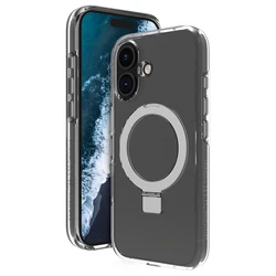 dbramante ICELAND ULTRA D3O MS KICK - MagSafe Kickstand Case for iPhone (Clear)