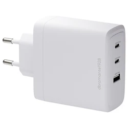 Dbramante1928 re-charge - Φορτιστής Τοίχου 100W (2 x USB-C, 1 x USB-A) - Λευκό