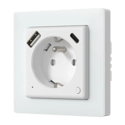 Avatto Μονή Χωνευτή Πρίζα Ρεύματος Wi‑Fi WOT20‑FR