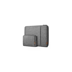 inateck EdgeKeeper 360° Laptop Sleeve 13-16 inches with Accessory Pouch LB01006/S1 - Gray