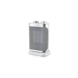Emerio Κεραμικός Θερμαντήρας Αέρα 1500W με Θερμοστάτη και Αερισμό, Ασημί