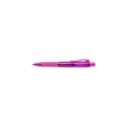 Faber-Castell KS Poly Ball View Electric Fuchsia — Στυλό Μπλoύ Μελάνι (Electric Fuchsia)