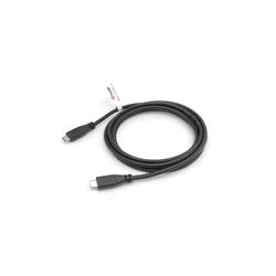 Equip USB‑C to USB‑C Cable (USB 2.0), 3A, PD 60W, St/St, 0.30 m, Black (SKU 578529, MPN 128832)