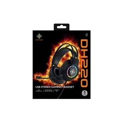 Deltaco DH220 Over Ear Gaming Headset με σύνδεση 3.5mm