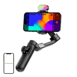 Aochuan X Pro Gimbal με Φωτισμό RGB - Μαύρο