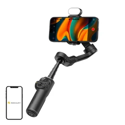 Gimbal Κινητού Aochuan X2 RGB με 2 ώρες λειτουργίας Μαύρο