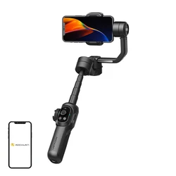 Aochuan S2 Gimbal Κινητού με 16 ώρες λειτουργίας Μαύρο