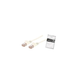 Shiverpeaks Flat U/UTP Cat.7 Καλώδιο Ethernet 2m Λευκό