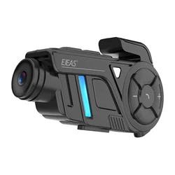 EJEAS K1 Pro+ - Μονή Ενδοεπικοινωνία Κράνους για Μηχανή με Bluetooth & Κάμερα