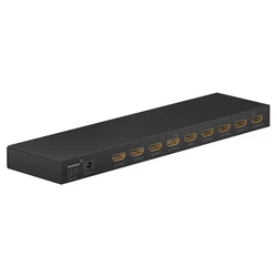 Goobay Hdmi Splitter 58484, 1-In Σε 8-Out, 4k/60hz, Μαύρο