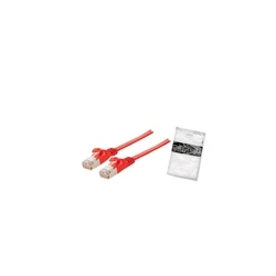 Shiverpeaks Flat U/UTP Cat.7 (10Gbps) Καλώδιο Δικτύου Ethernet 7.5m Κόκκινο