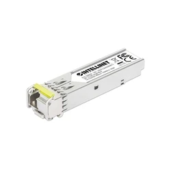 INTELLINET Gigabit Mini-GBIC BiDi WDM SFP Transceiver (RX1490 / TX1550) MSA