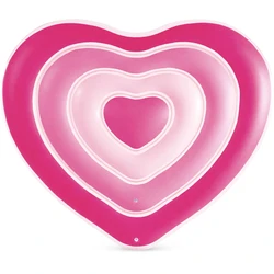 INTEX Sweetheart Float - Φουσκωτό στρώμα/φουσκωτή καρδιά 155x135x25 cm