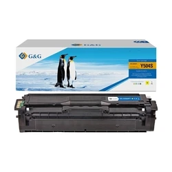 G&G Τόνερ συμβατό με Samsung CLT-Y504S / HP SU502A - Κίτρινο (NT-CS504Y, MPN 14458)
