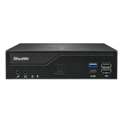 Shuttle Barebone slim DH610V2 Intel/DDR5/black