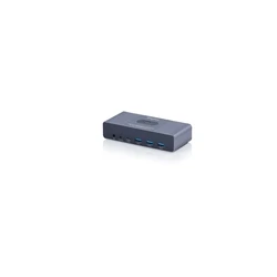 DIGITUS USB-C 3.0 Dual HDMI KVM Switch, 2-port, 4K@60Hz (Core Line) - DS-12856