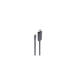 Shiverpeaks HDMI καλώδιο σύνδεσης HDMI σε USB 3.1 Type-C, HDMI A stecker σε USB-C stecker, 1 m, 60 Hz