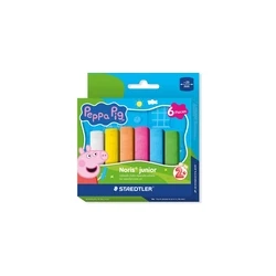 STAEDTLER Noris junior Straßenmalkreide NJ Peppa, 6-piece case