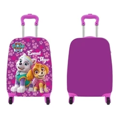 Nickelodeon Paw Patrol Rolling Travel Suitcase - Pink, Large (32 L, 48 × 32 × 23 cm)