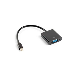 Αντάπτορας Mini DisplayPort σε VGA Lanberg AD-0006-BK Μαύρο